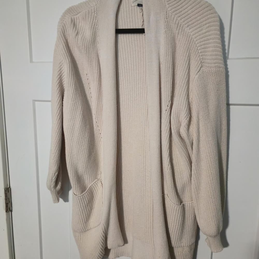 Universal Women's Light Cream Cardigan